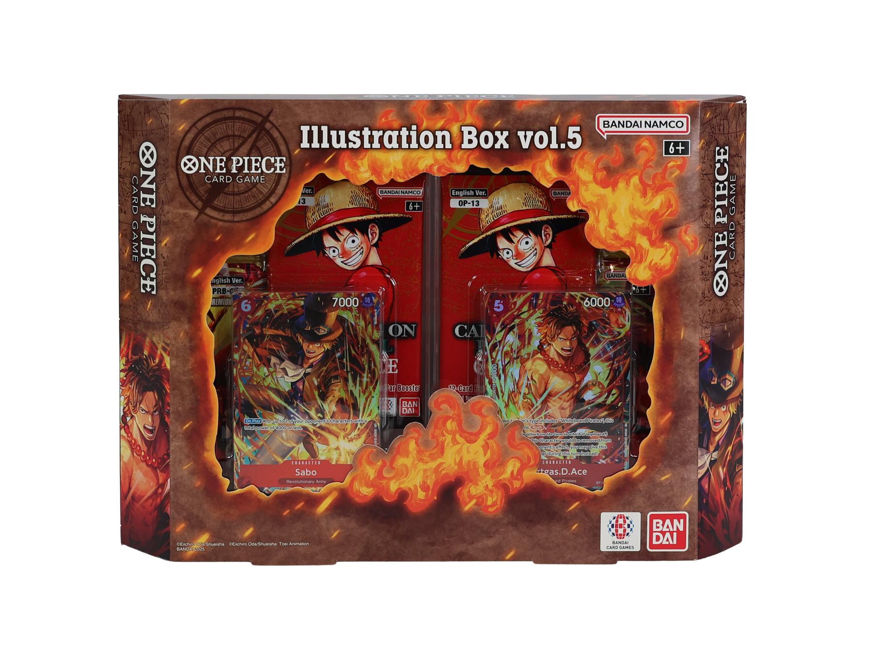 ワンピースカード　5BOX One Piece TCG: Illustration Box Vol. 5 | DA Card World