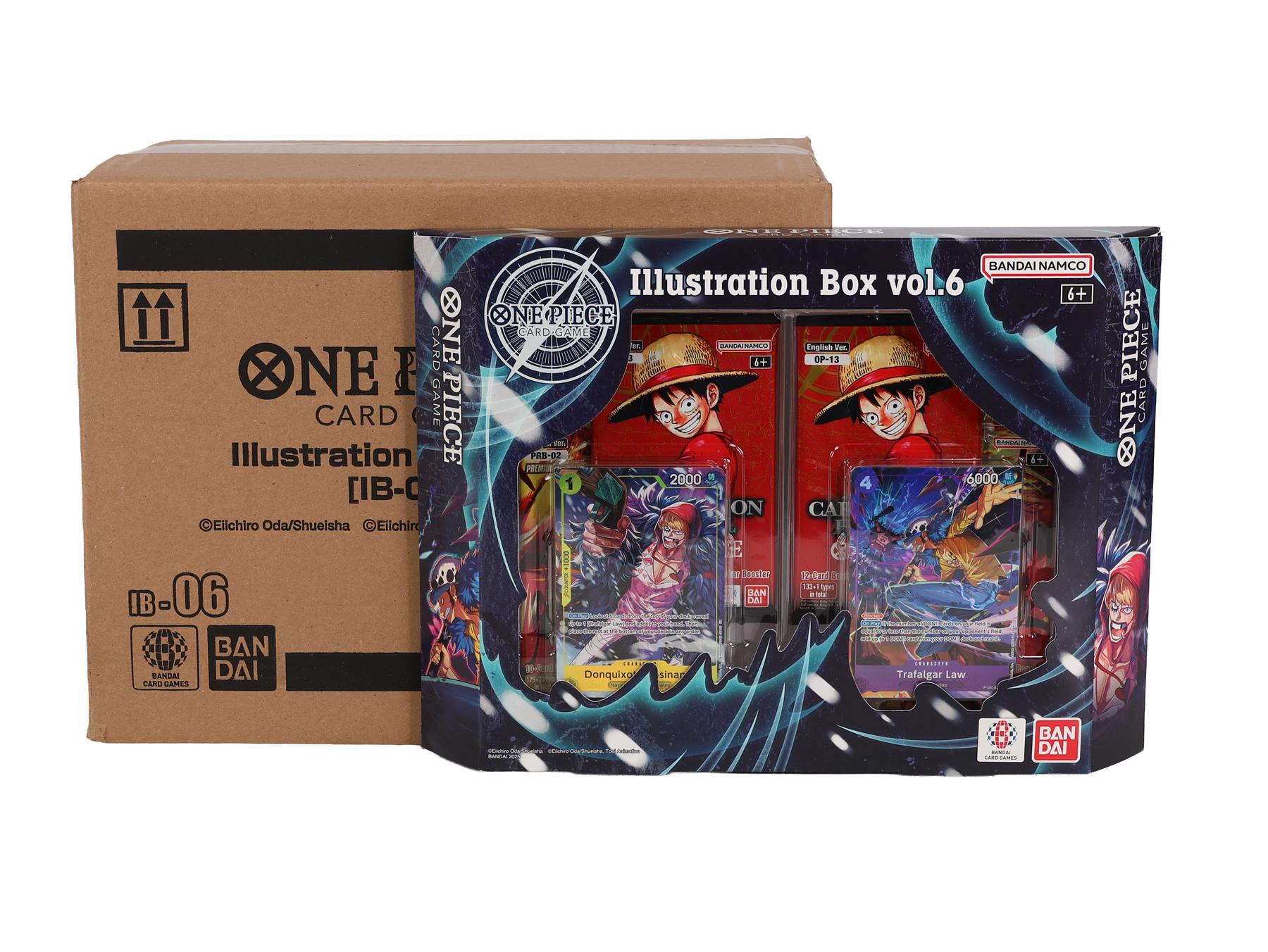 One Piece TCG: Vol. 6 Illustration 6-Box Case | DA Card World