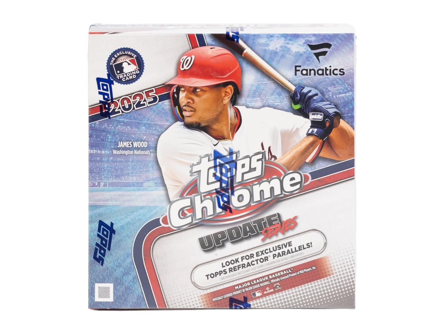 2025 Topps Chrome Update Series Baseball Mega Box (Fanatics) | DA