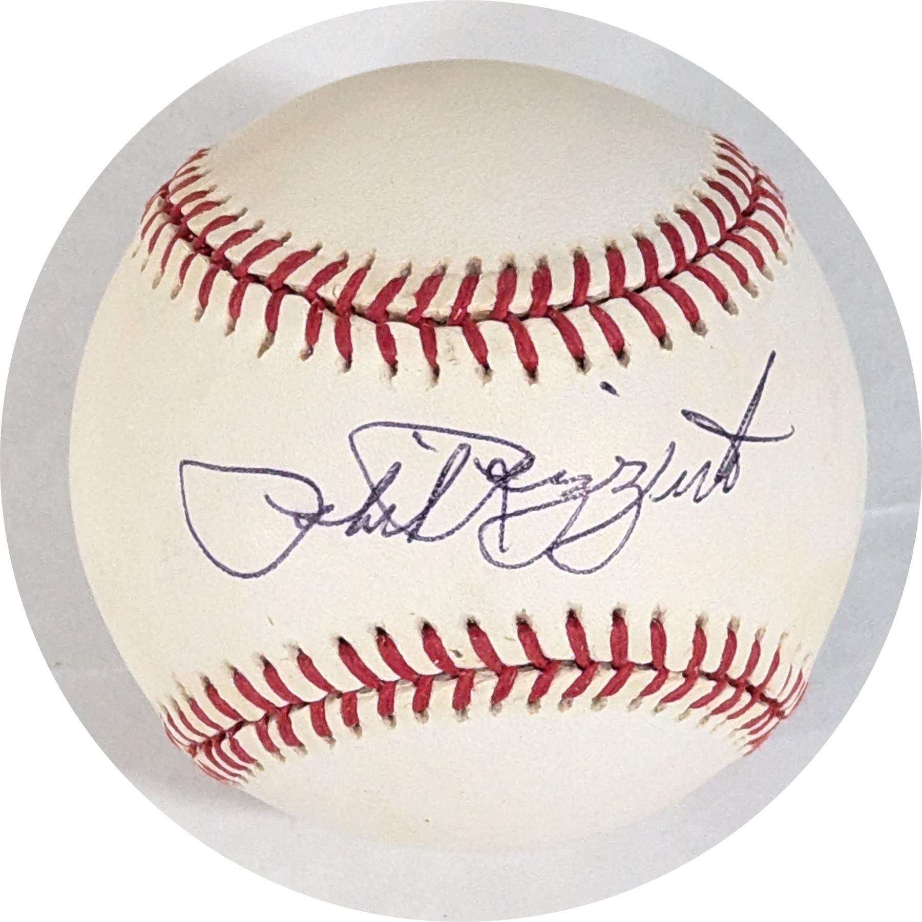 Phil Rizzuto Autographed AL Brown Baseball JSA CK18283 (Reed Buy