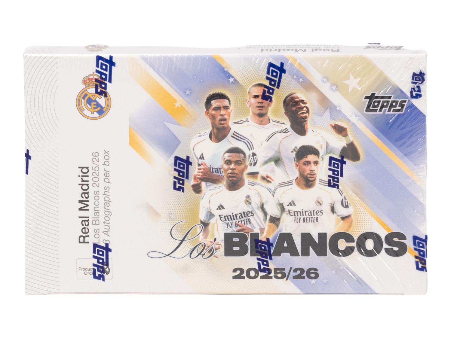 2025/26 Topps Real Madrid Los Blancos Hobby Box | DA Card World