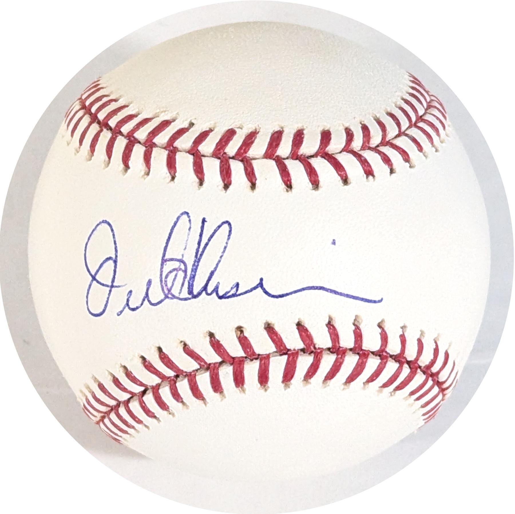 Orel Hershiser Autographed OML Selig Baseball JSA CK1834 (Reed Buy