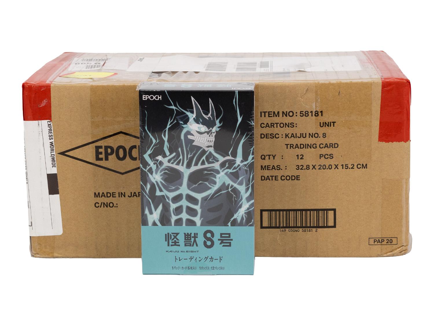 【キジ様】専用オーダーページ 2026 Epoch Kaiju No. 8 Japan Edition Hobby 12-Box Case | DA Card World