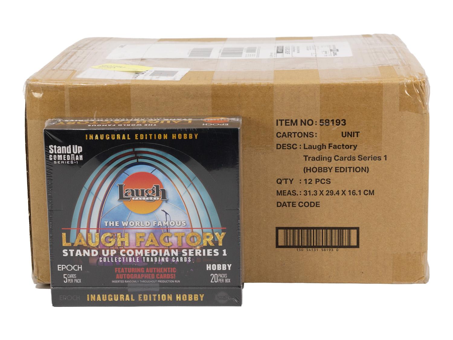 2026 Epoch Laugh Factory Stand Up Comedian Series 1 Hobby 12-Box
