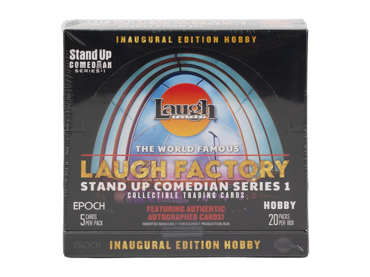 その他 LAUGH FACTORY STAND UP COMEDIAN SERIES 1 2026 Epoch Laugh Factory Stand Up Comedian Series 1 Hobby Box | DA