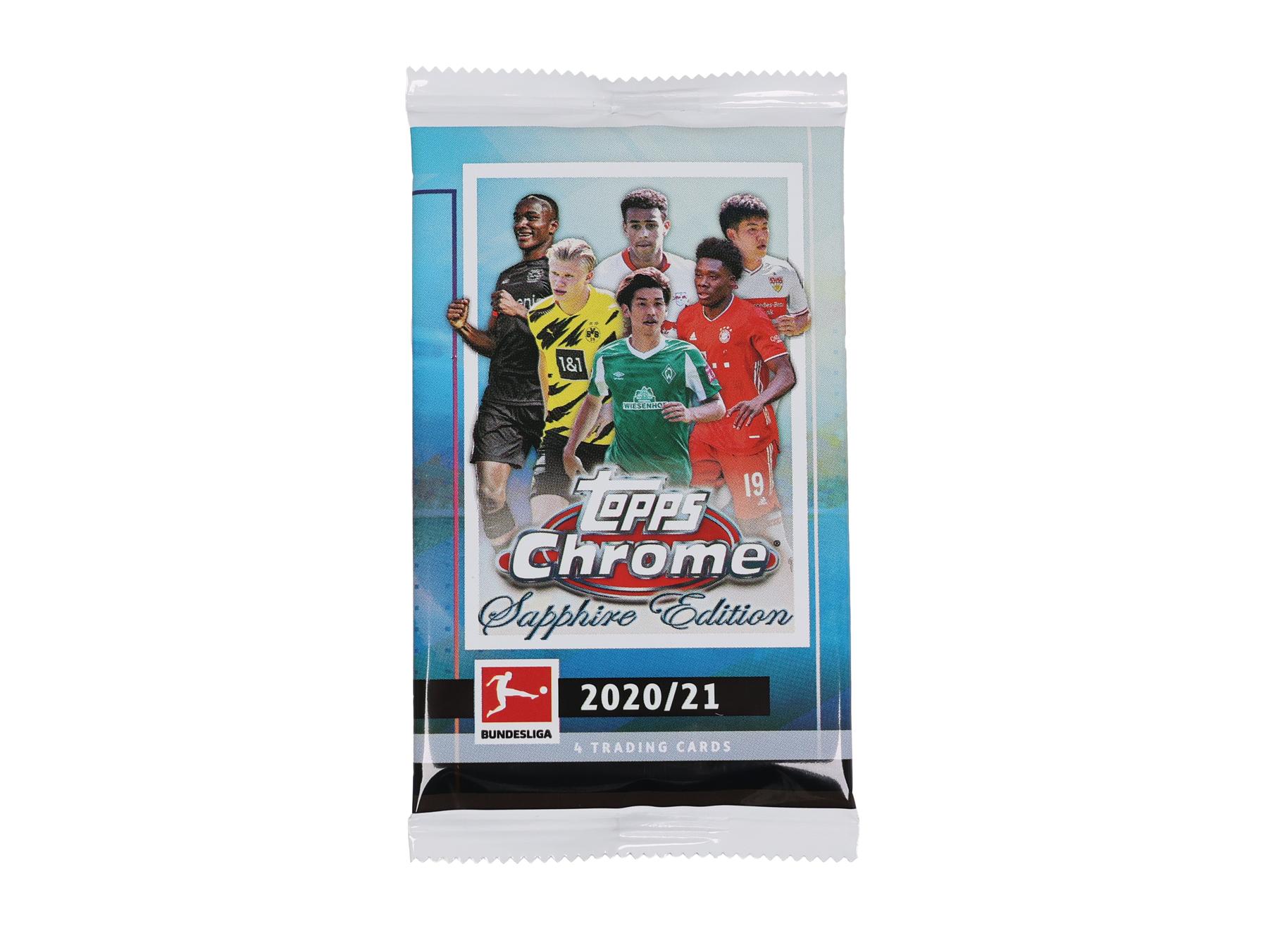 2020/21 Topps Chrome Bundesliga Sapphire Edition Soccer Hobby Box