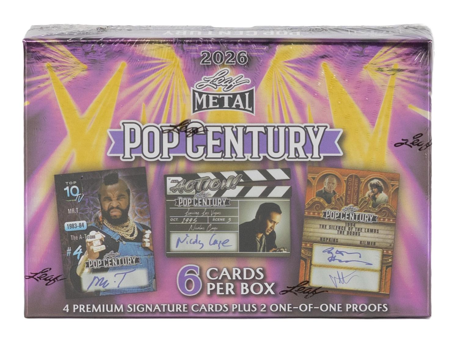 2026 Leaf Metal Pop Century Hobby Box | DA Card World