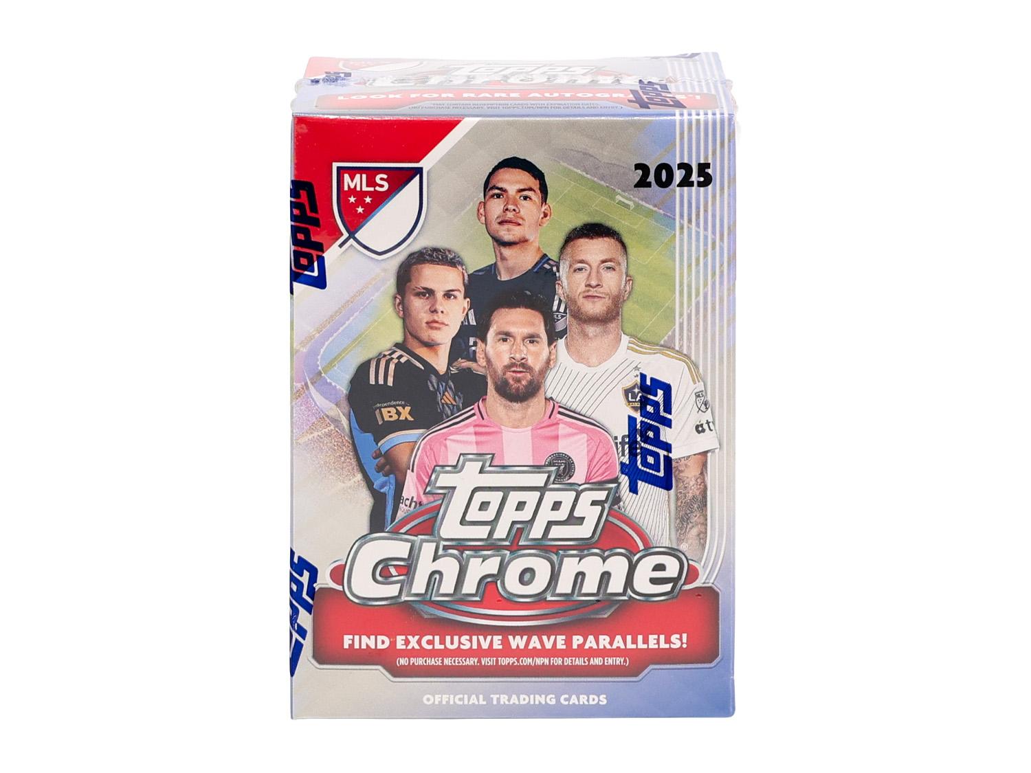 2025 Topps MLS Major League Soccer Chrome Blaster Box | DA Card World