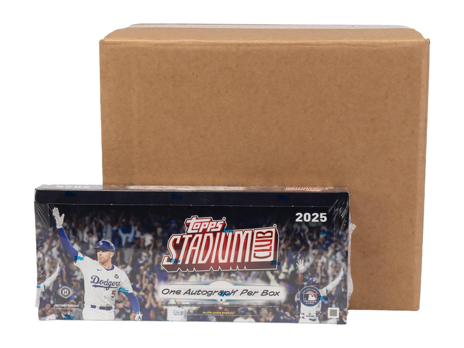 2025 Topps Stadium Club Baseball Hobby 16-Box Case | DA Card World