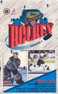 Premier Hockey 1993 Hobby Box