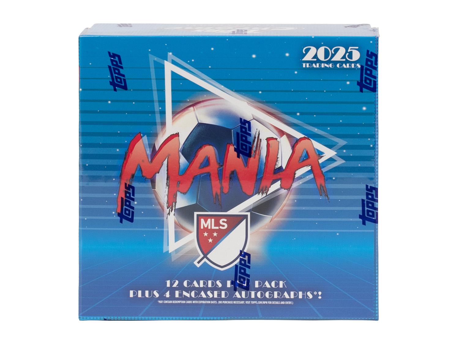 2025 Topps MLS Major League Soccer Chrome Mania Box | DA Card World