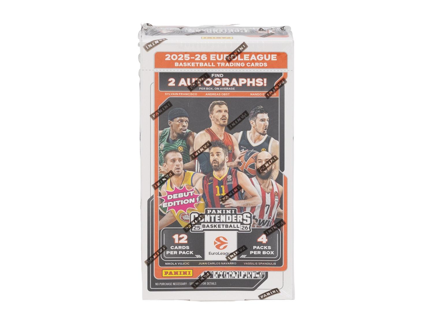 2025/26 Panini Contenders EuroLeague Basketball Hobby Box | DA