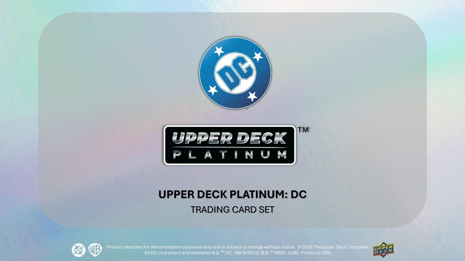2026 Upper Deck DC Platinum Hobby 16-Box Case (Presell) | DA Card