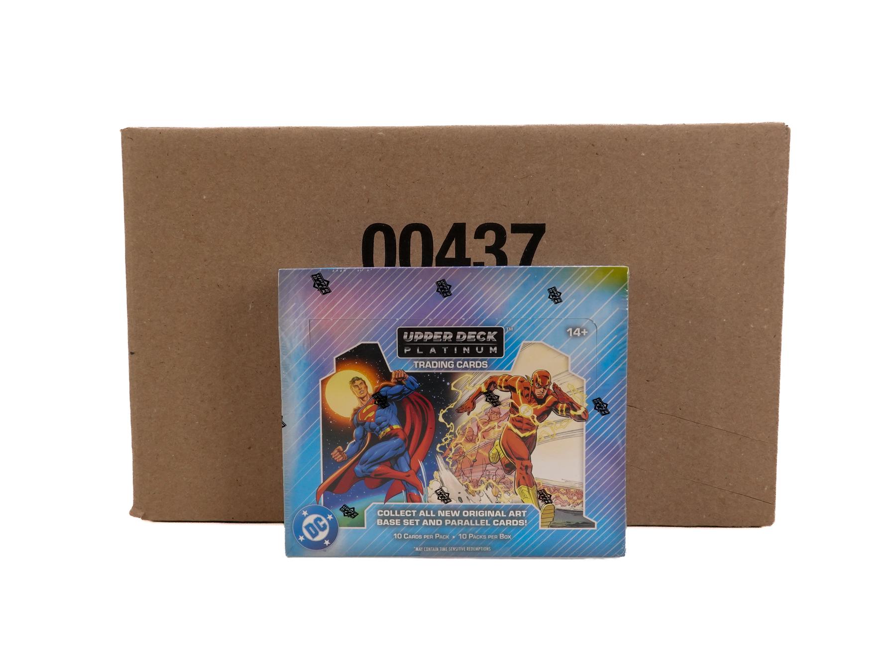 2026 Upper Deck DC Platinum Hobby 16-Box Case | DA Card World
