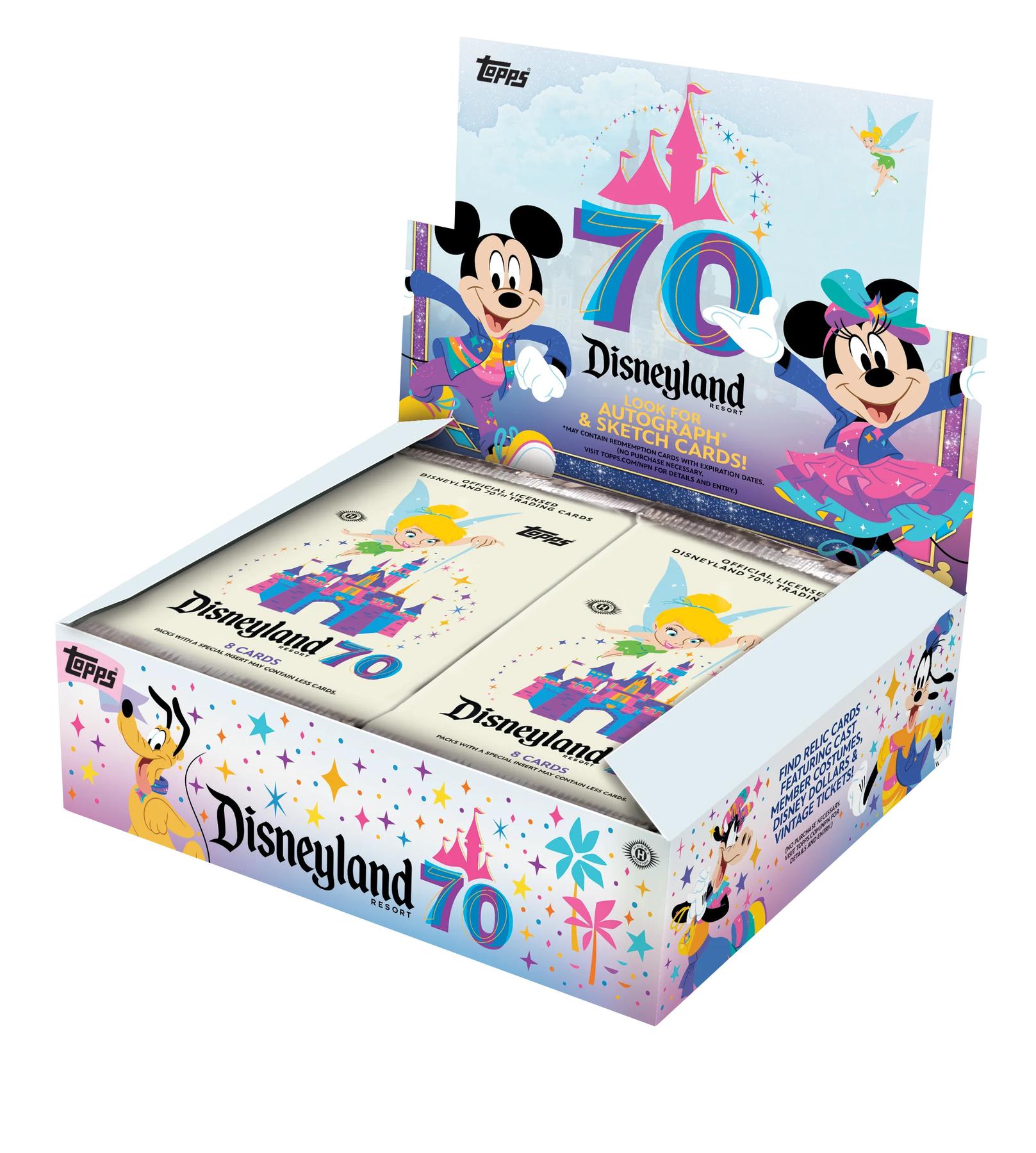Disneyland 70th Anniversary Hobby Box (Topps 2025) (Presell) | DA