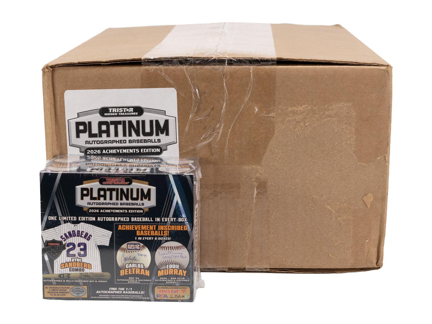 2026 TriStar Hidden Treasures Platinum Autographed Baseball