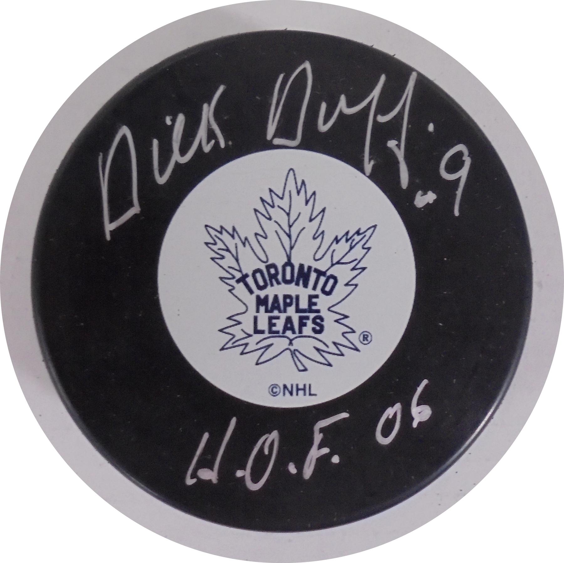 hokuto P.A.D STORY & 2 特典 CD set 菊丸 R-指定 Dick Duff Autographed Maple Leafs Hockey Puck (HOF 06) JSA CK72492