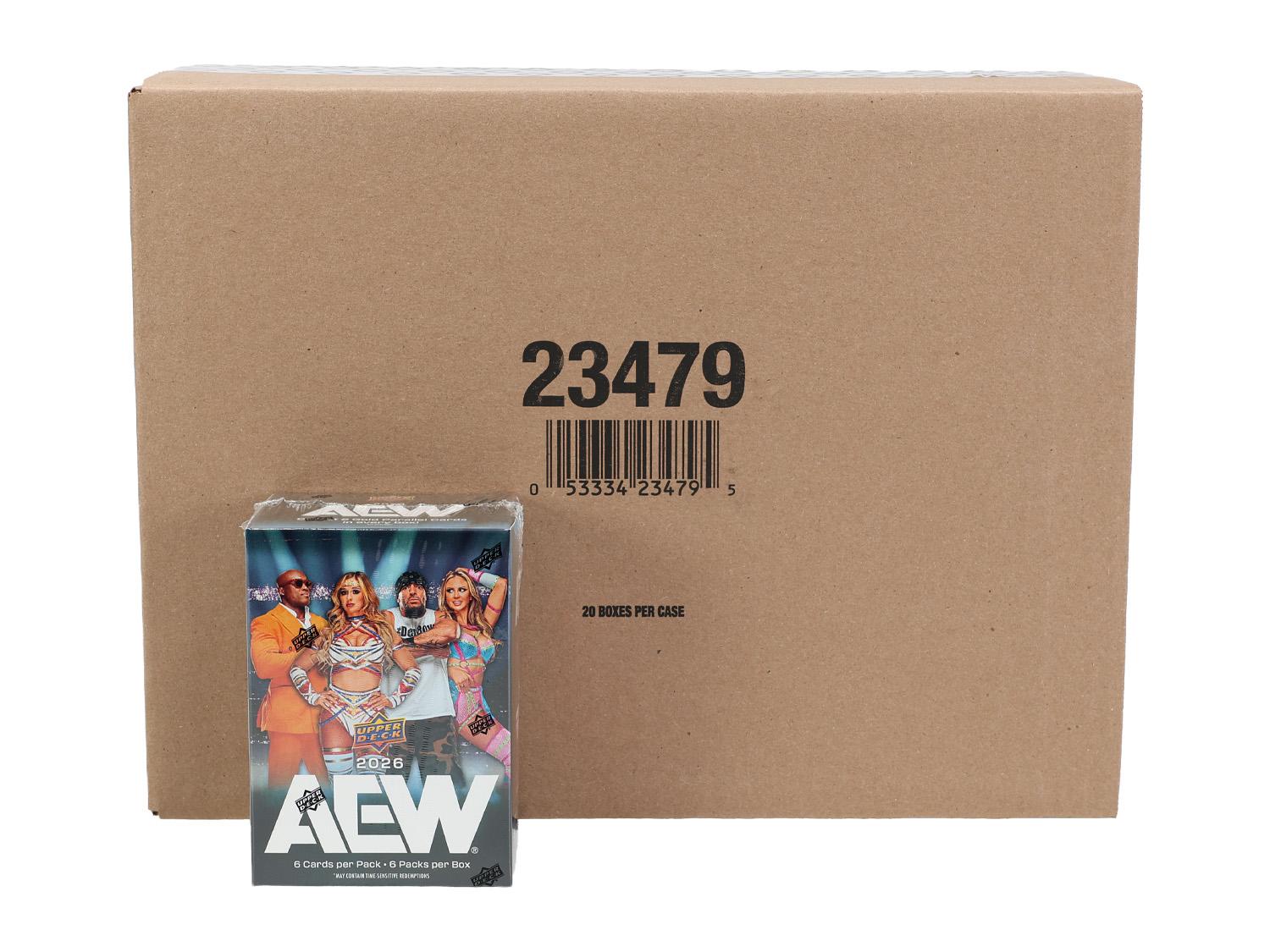その他 2026 PPER DECK ALL ELITE WRESTLING 2026 Upper Deck AEW All Elite Wrestling Blaster 20-Box Case | DA