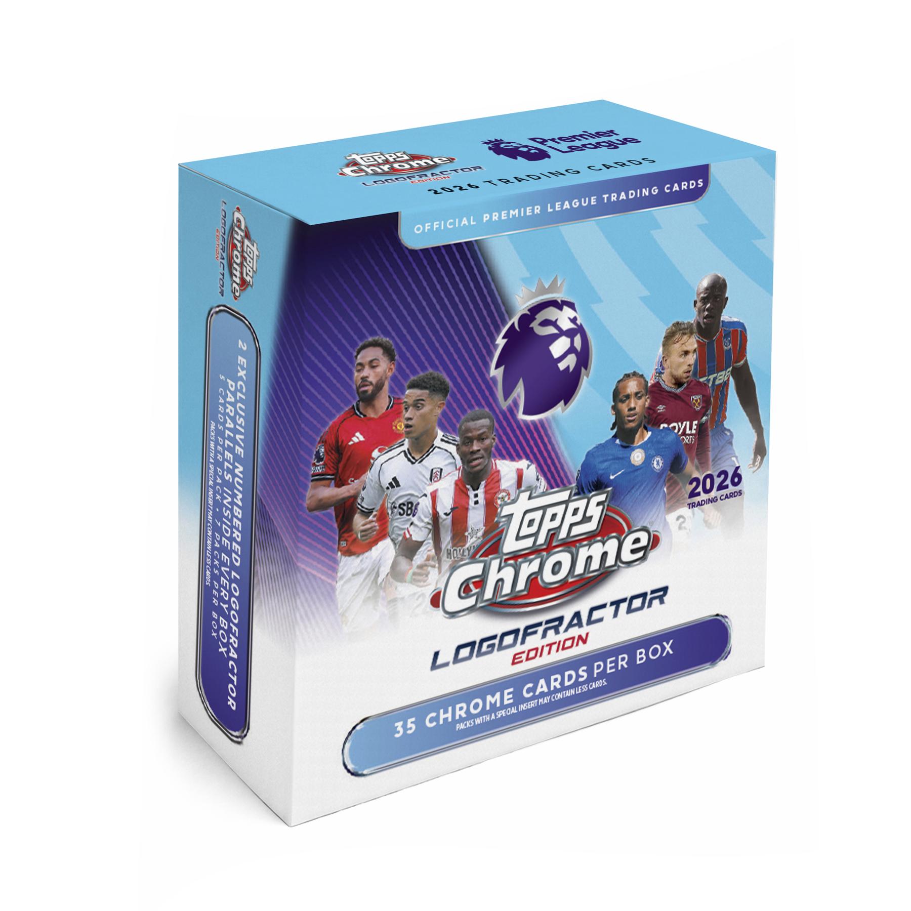 2026 Topps Chrome Premier League Soccer Breakers Delight