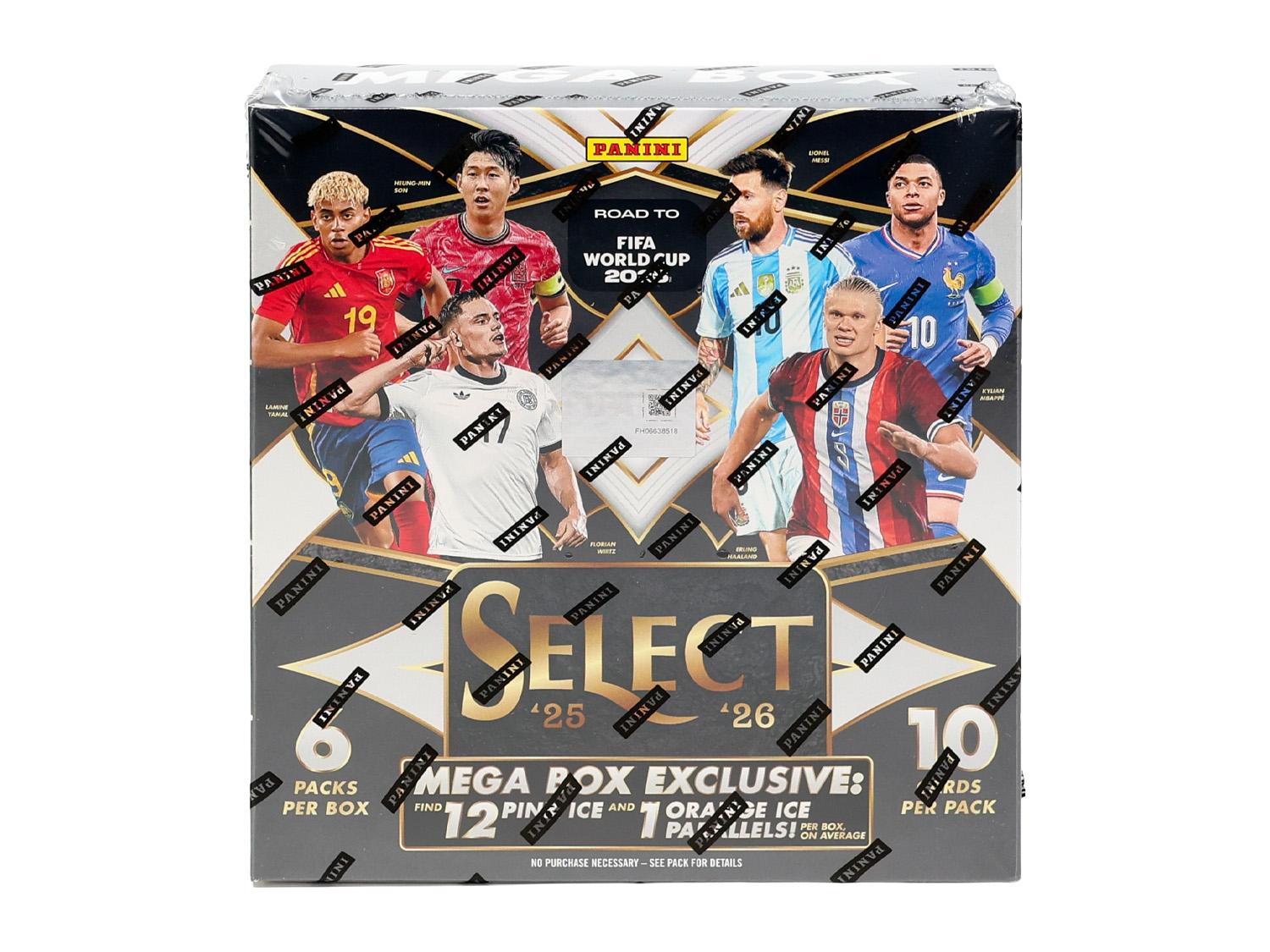 ポカポカページ 2025/26 Panini Select Road to FIFA World Cup Soccer Mega Box | DA