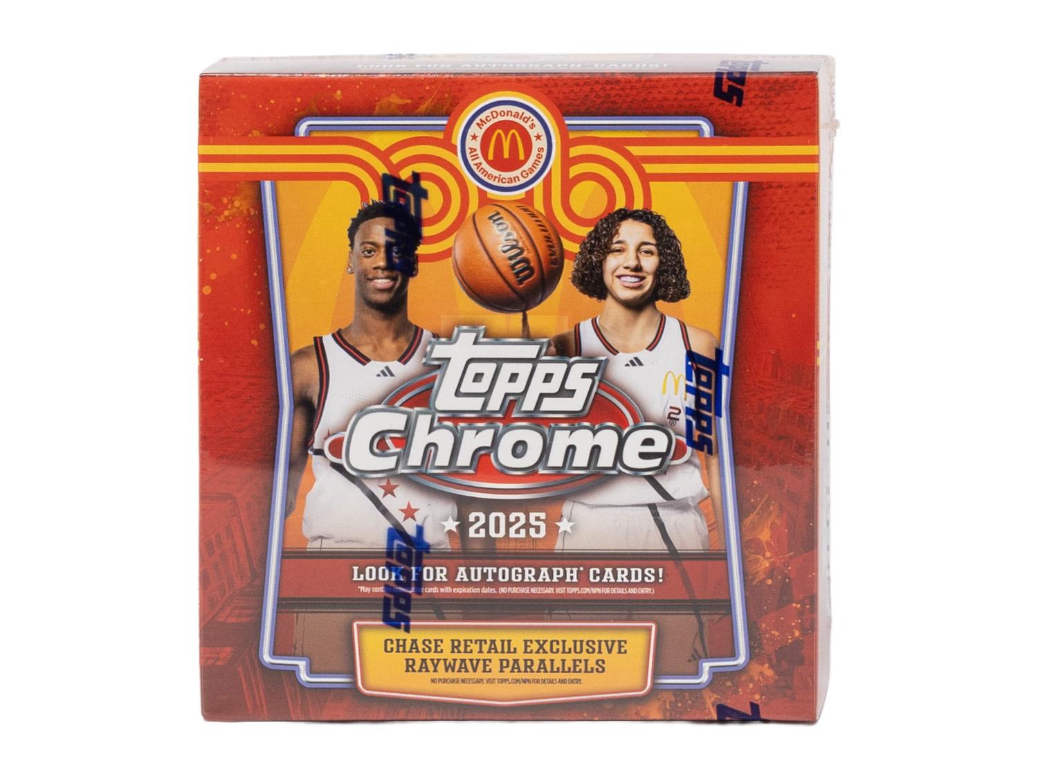 2025 Topps Chrome McDonald's All American Basketball Mega Box | DA