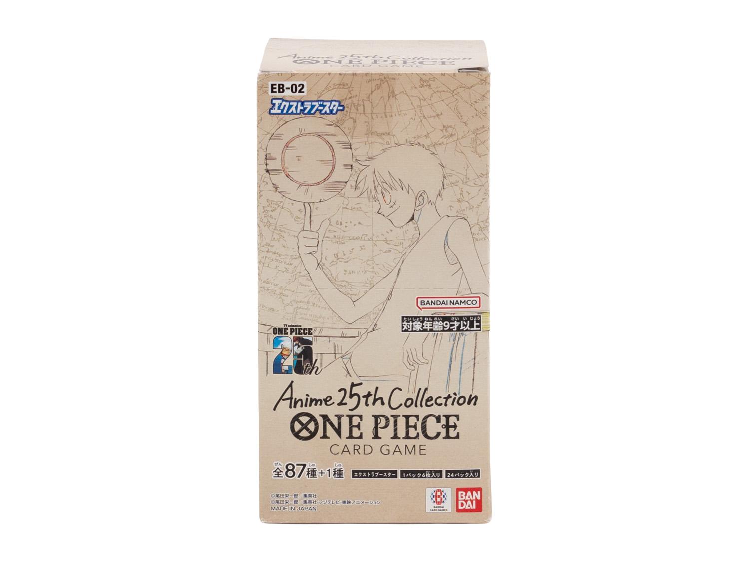 One Piece TCG: Extra Booster Anime 25th Collection (EB-02) Booster