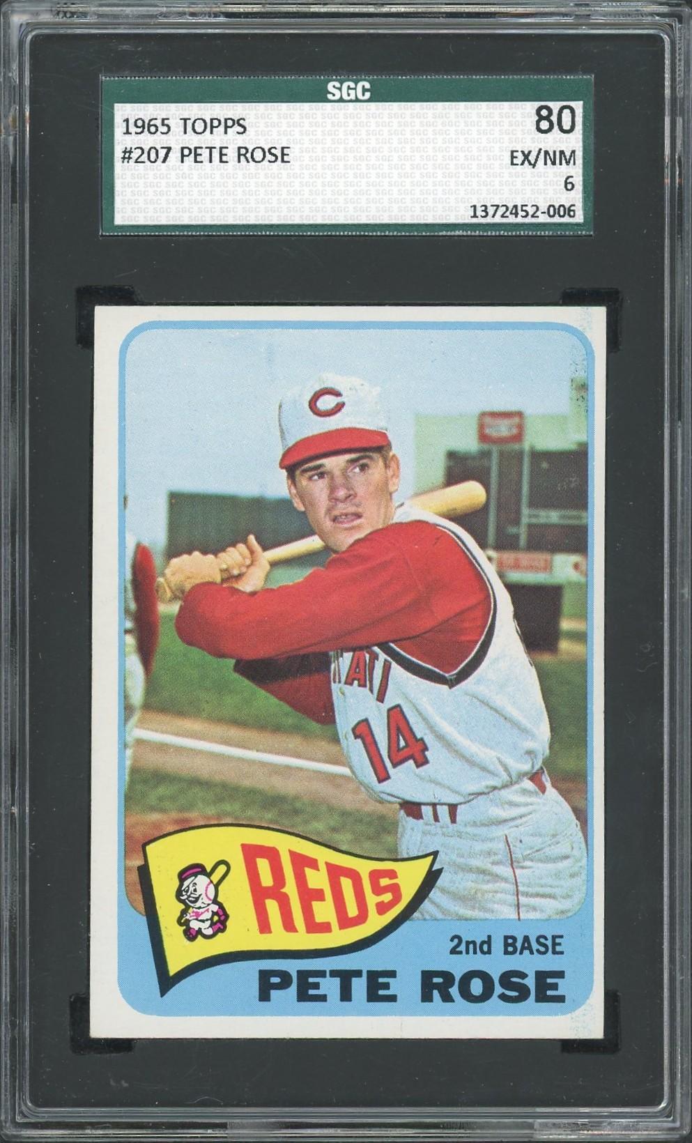 1965 Topps Pete Rose #207 SGC 6