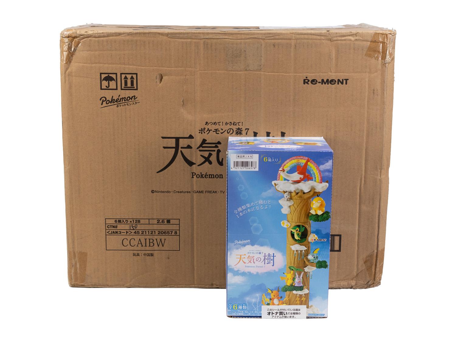 Re-Ment Pokemon Forest 7: Weather Tree 12-Box Case | DA Card World