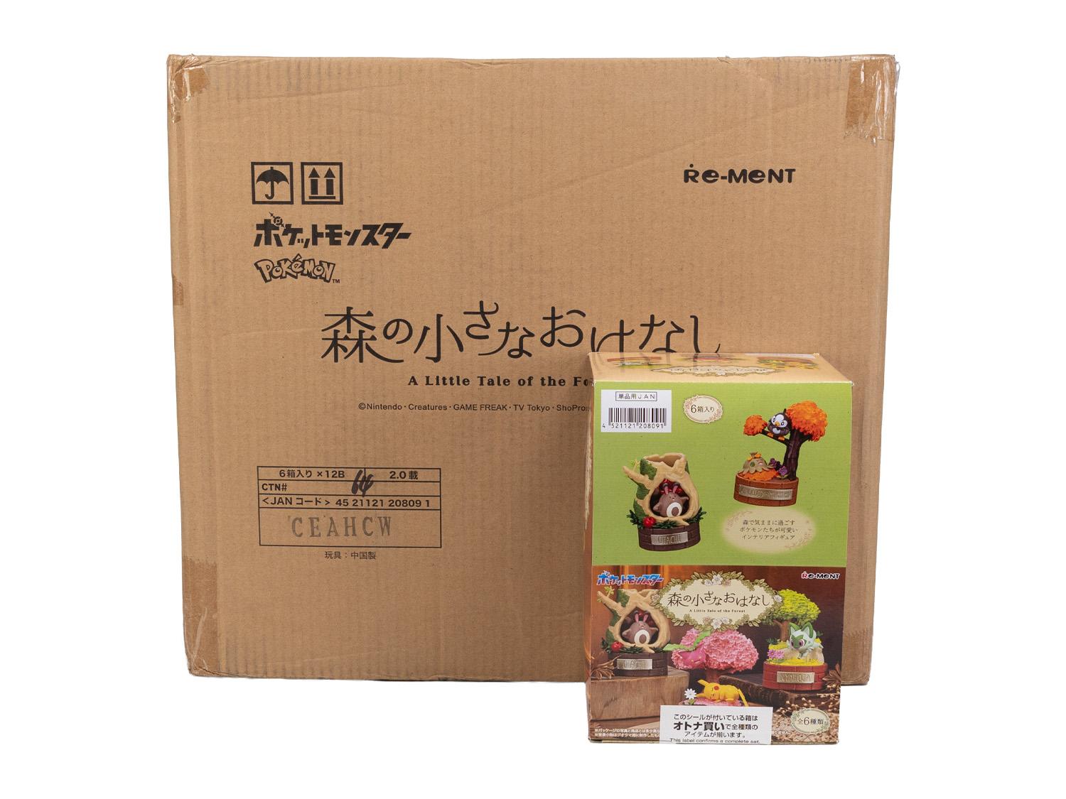 Re-Ment Pokemon A Little Tale Of The Forest 12-Box Case | DA Card
