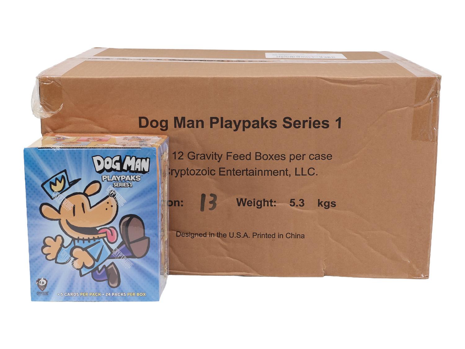 2026 Cryptozoic Dog Man Playpaks: Series 1 Gravity Feed 12-Box