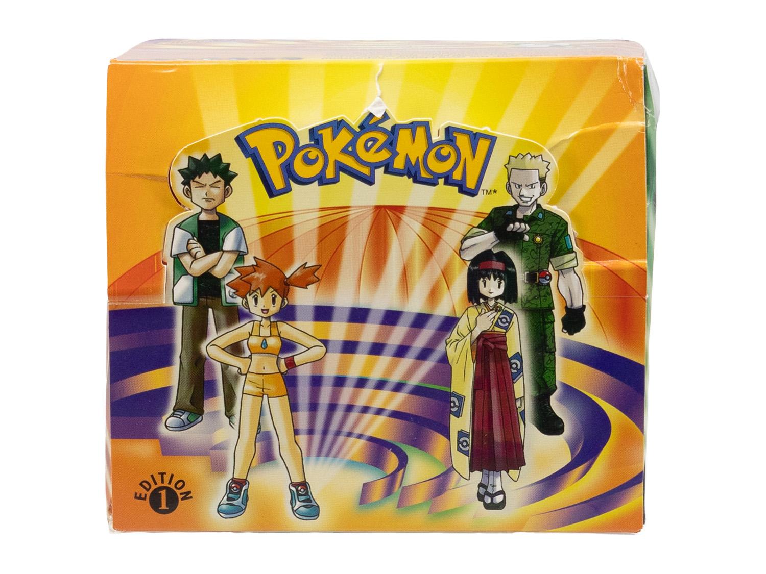 ポケモンカード Gym Heroes 1ed 未開封BOX 英語版 Pokemon EMPTY 1st Edition Gym Heroes Booster Box (No packs, no