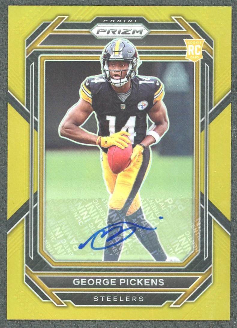 2022 Panini Prizm George Pickens Gold Rookie Auto /10 | DA Card World