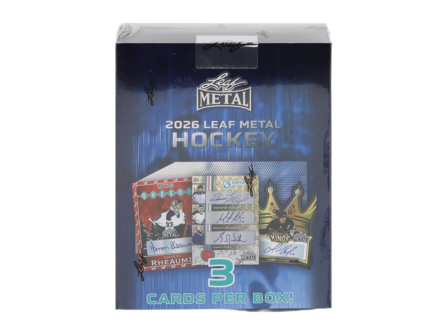 2026 Leaf Metal Hockey Hobby Box | DA Card World