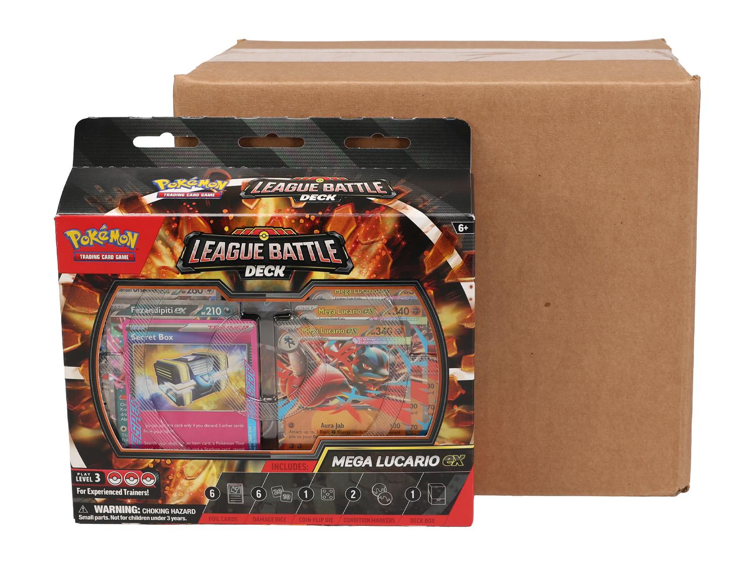Pokemon Mega Lucario ex League Battle 6-Deck Case | DA Card World