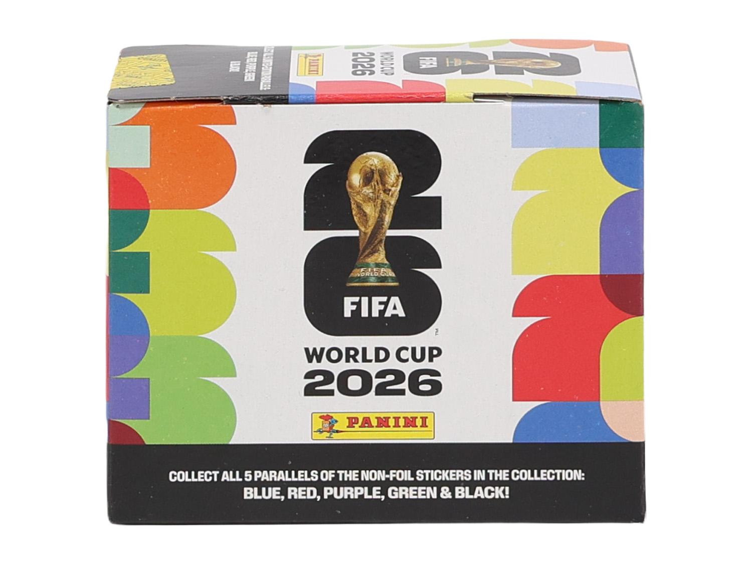 2026 Panini FIFA World Cup Soccer 25-Pack Sticker Box - U.S. 