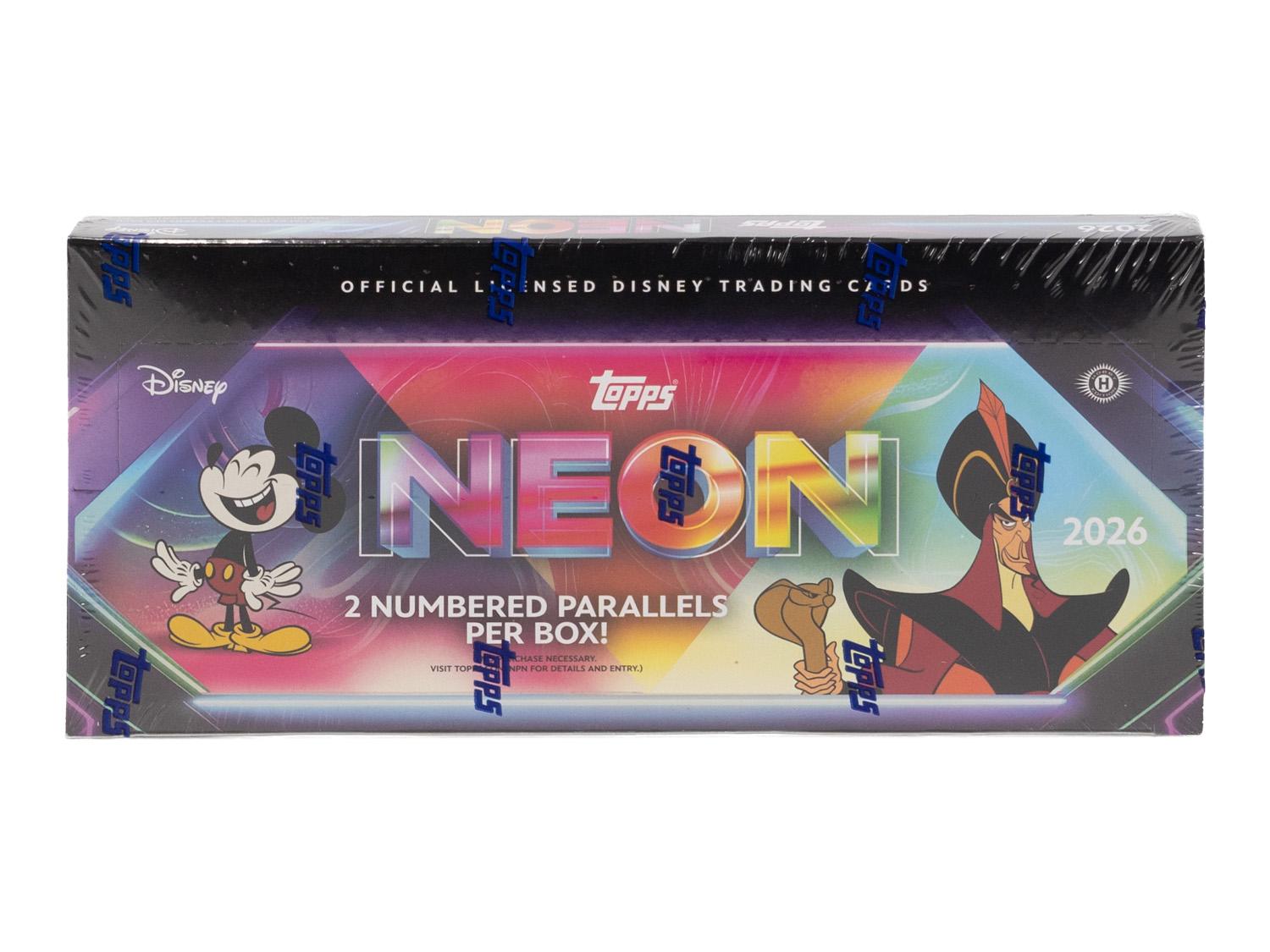 Topps Disney NEON トレーディングカード 2026 2026 Topps Disney Neon Hobby Box | DA Card World