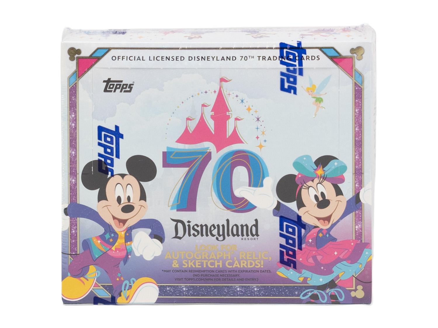 2025 Topps Disneyland 70th Anniversary Disneyland Exclusive Hobby