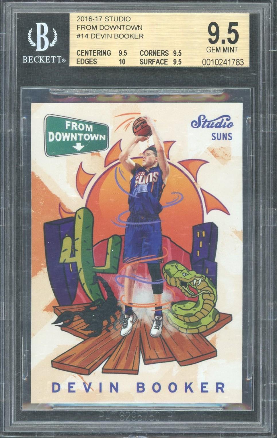 2016/17 Studio Devin Booker From Downtown BGS 9.5