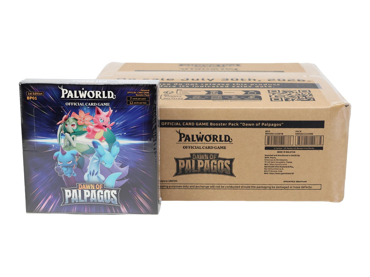 Palworld Dawn of Palpagos Booster 12-Box Case | DA Card World