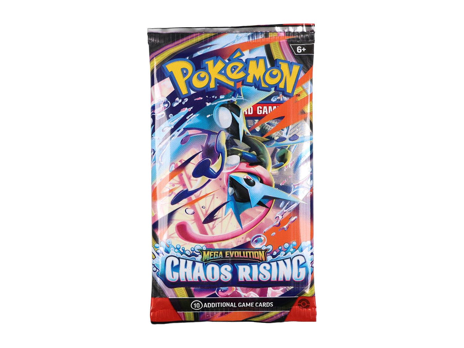 Pokemon Mega Evolution: Chaos Rising Booster Pack | DA Card World Pokemon Mega Evolution: Chaos Rising Booster Pack | DA Card World