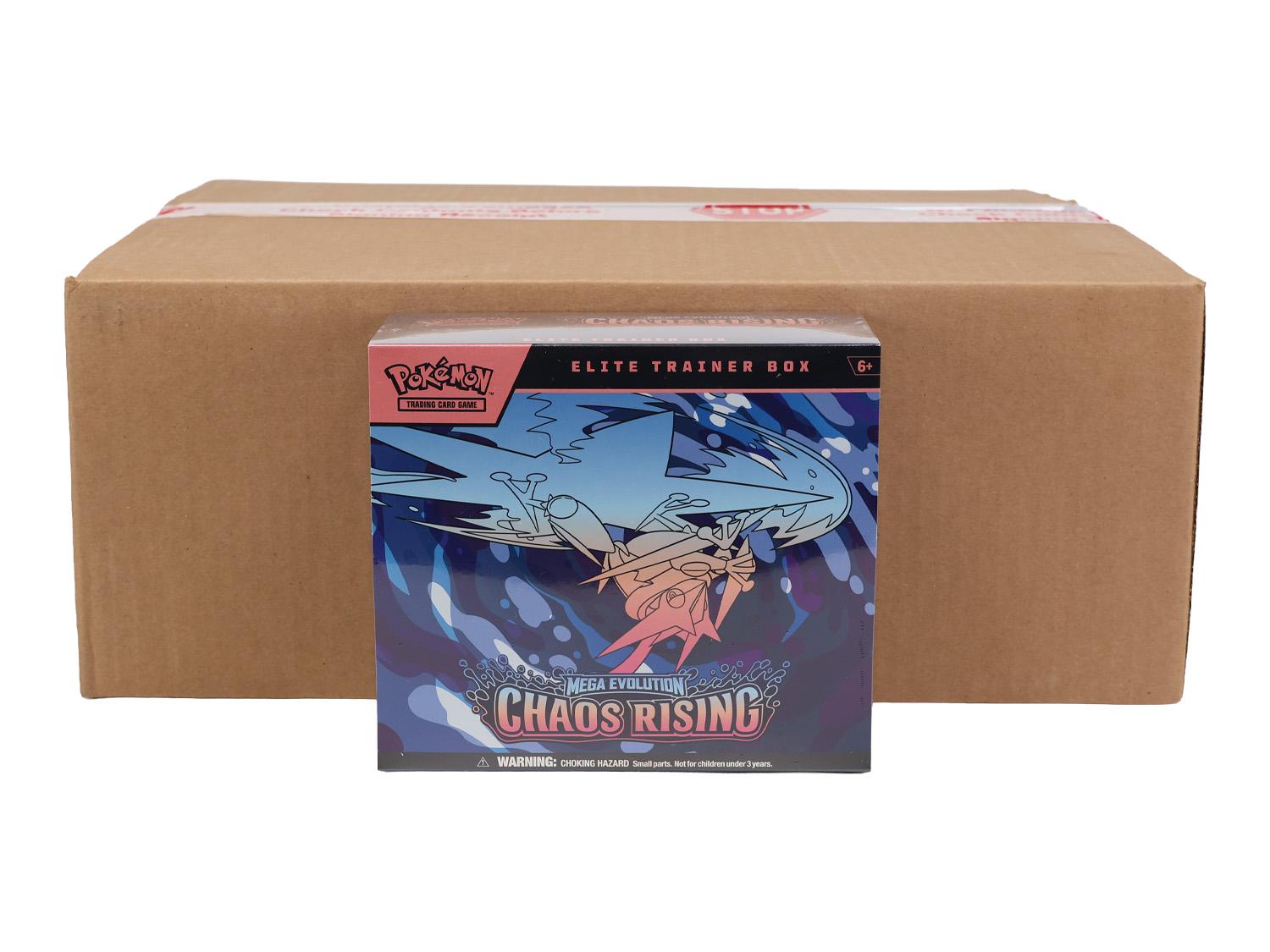 Pokemon Mega Evolution: Chaos Rising Elite Trainer 10-Box Case