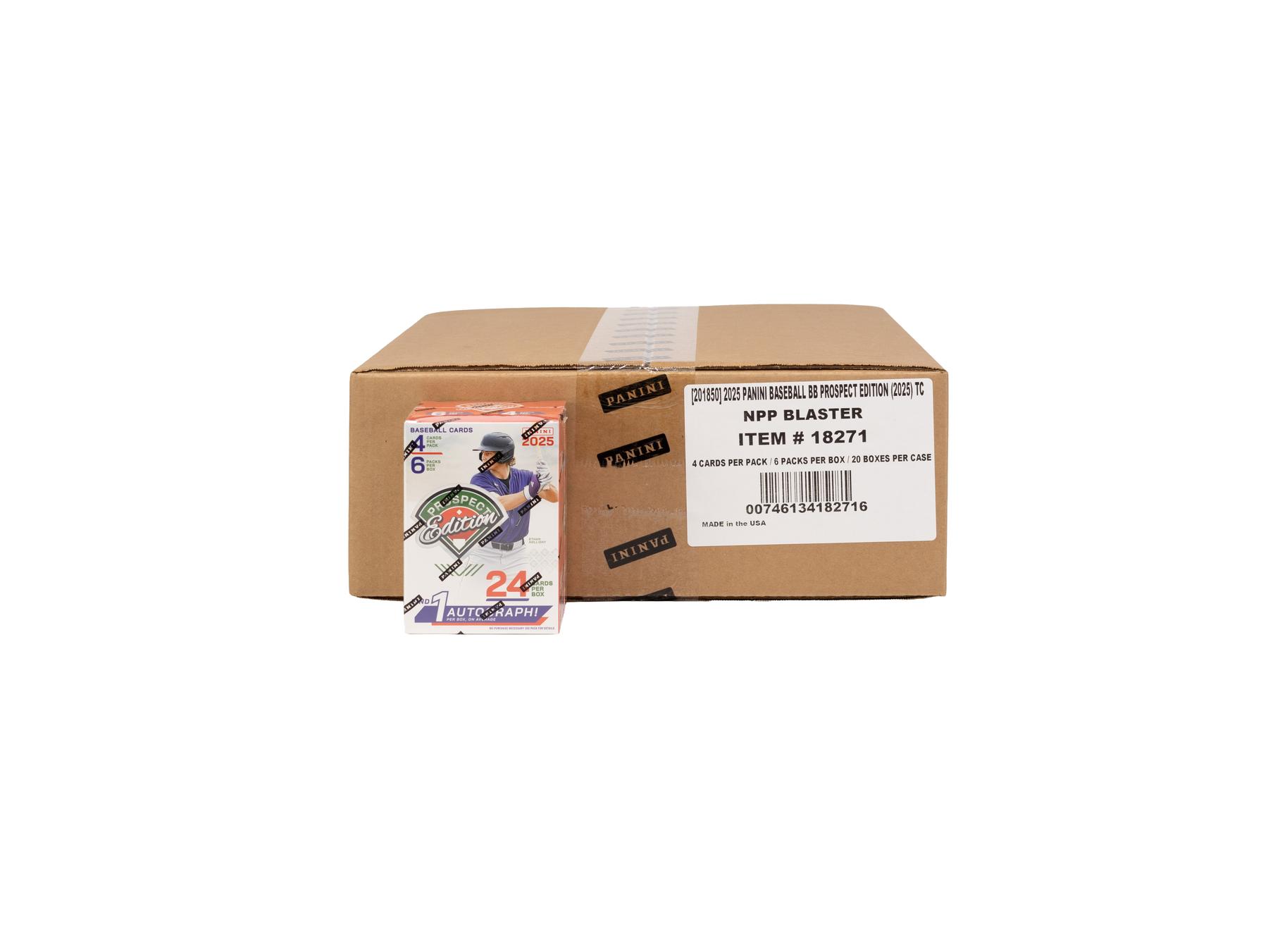 2025 Panini Prospect Edition Baseball Blaster 20-Box Case | DA