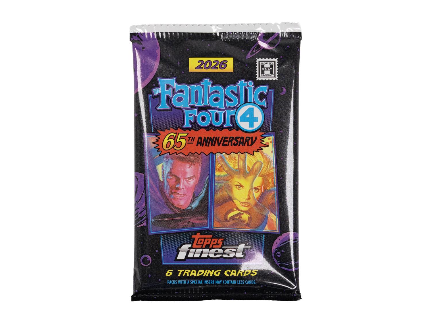 2026 Topps Finest Fantastic Four Hobby Pack | DA Card World