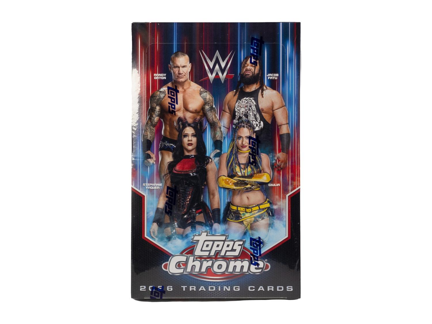 2026 Topps Chrome WWE Wrestling Hobby Box | DA Card World