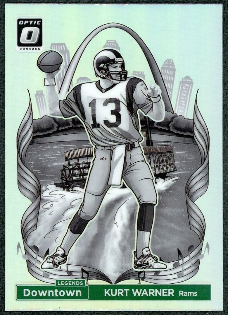 2024 Panini Donruss Optic Kurt Warner Downtown Legends #2