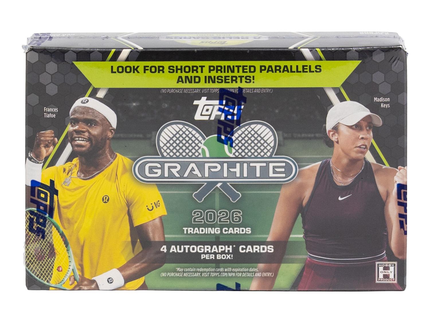 2026 Topps Graphite Tennis Hobby Box | DA Card World