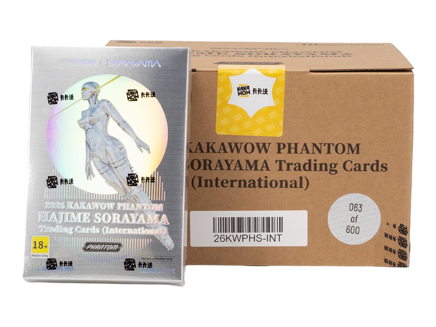 2026 Kakawow Hajime Sorayama Phantom International Hobby 10-Box