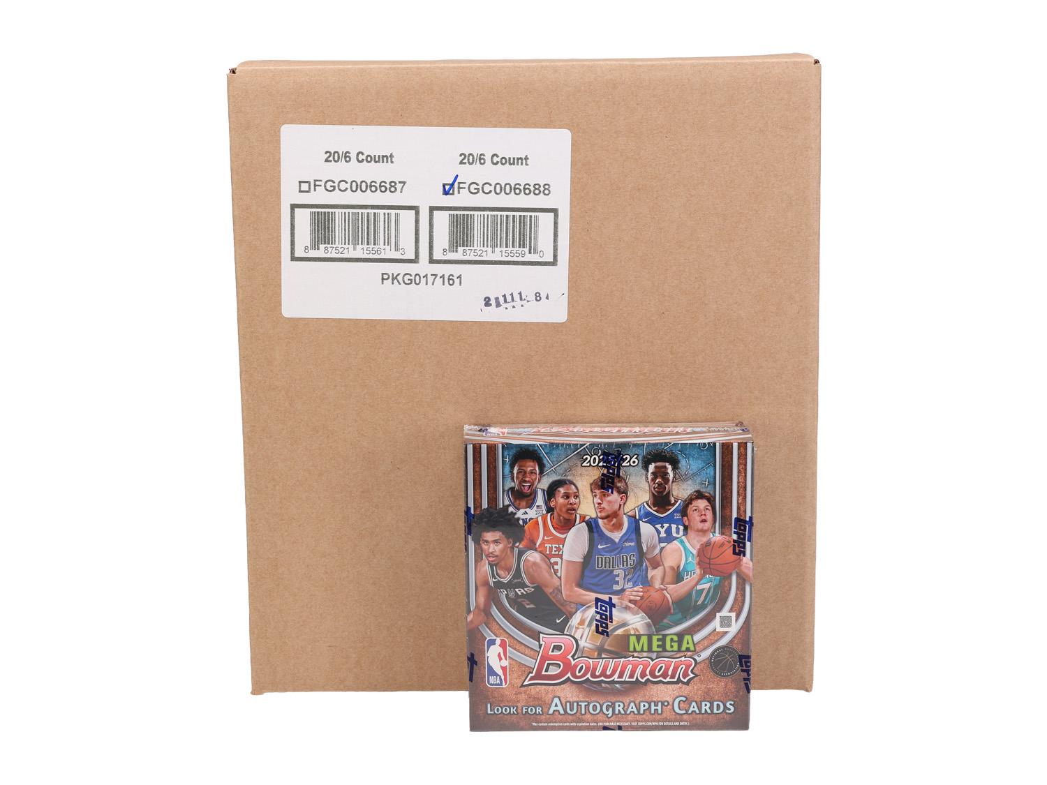 2025/26 Bowman Basketball Mega 20-Box Case | DA Card World