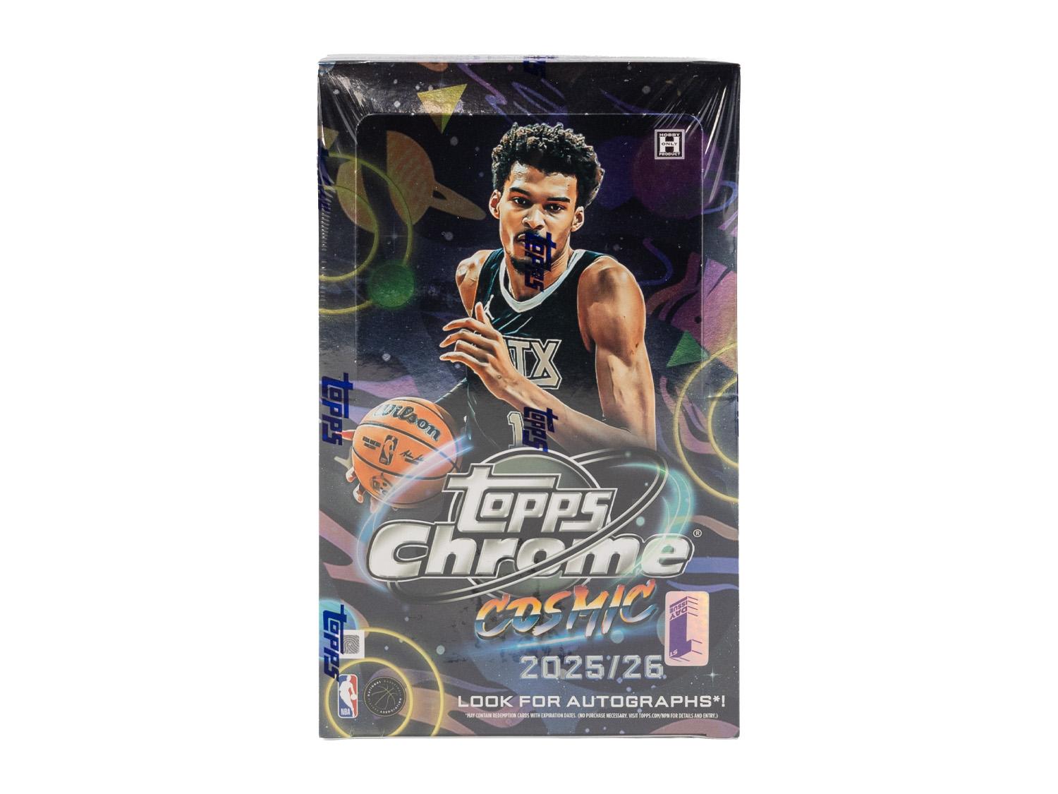2025/26 Topps Cosmic Chrome Basketball First Day Issue Hobby Box