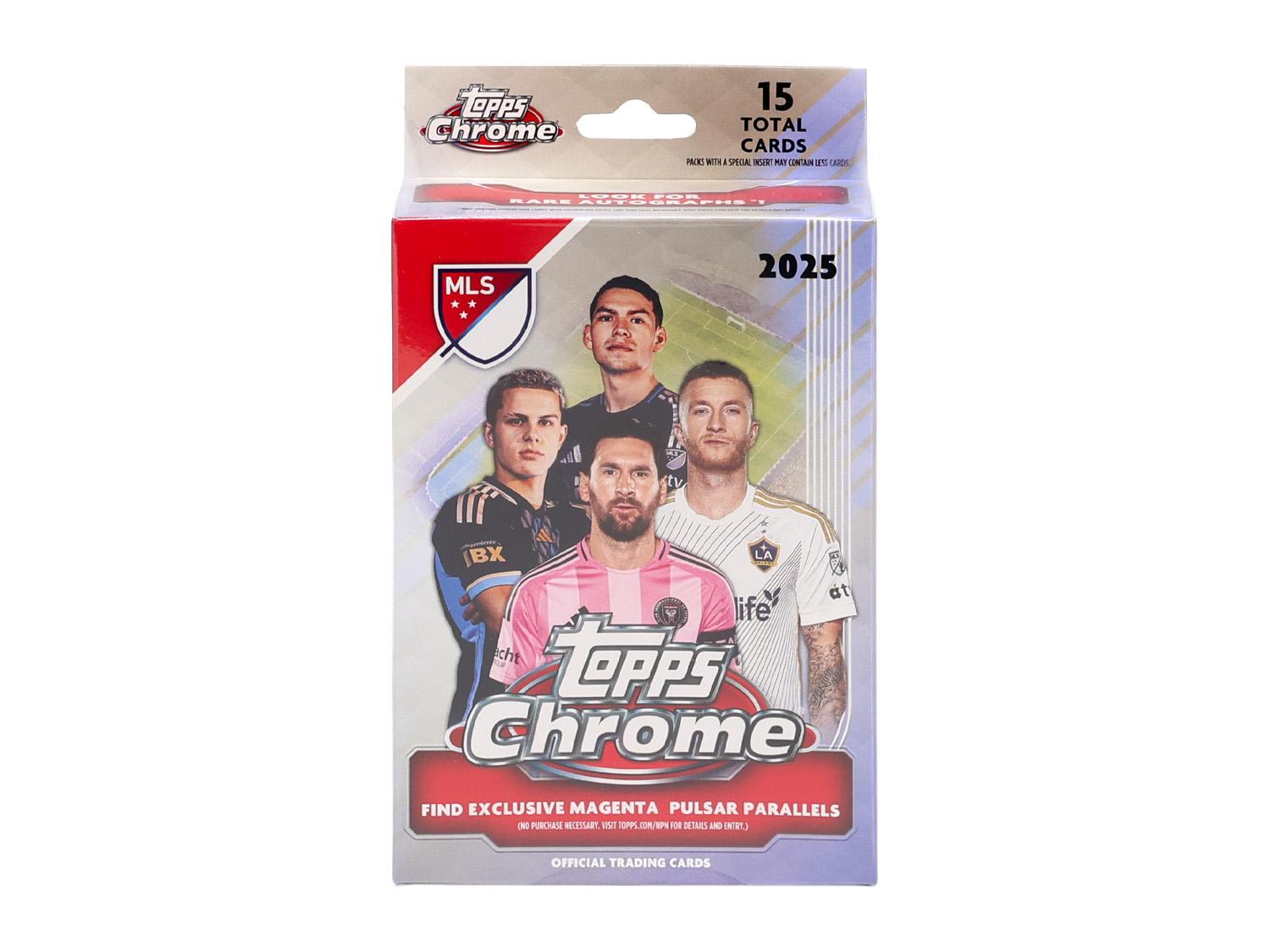 2025 Topps MLS Major League Soccer Chrome Hanger Box | DA Card World